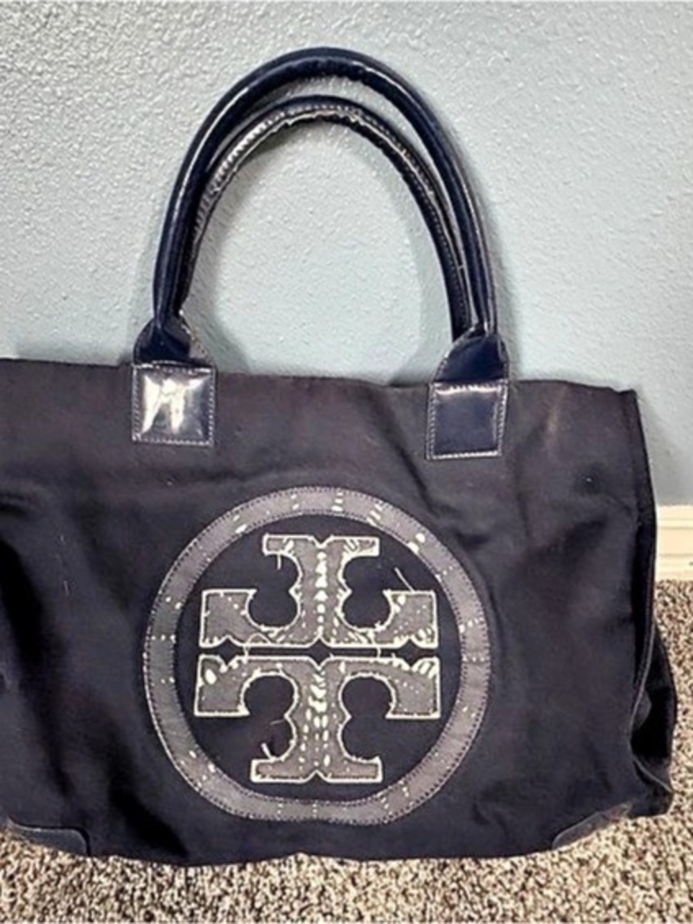 Tory Burch Black Tote Bag